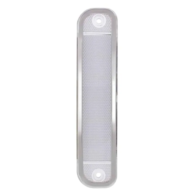 15 LED side marker with stainless trim, clear lens, for 1973-80 Chevy GMC truck