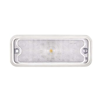 17 Amber LED Front Parking Light For 1973-80 Chevy & GMC Truck, LH Clear Lens