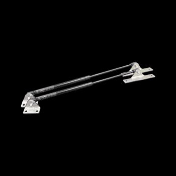 1947-1954 hood strut / shock kit installation-chevy truck advance design
