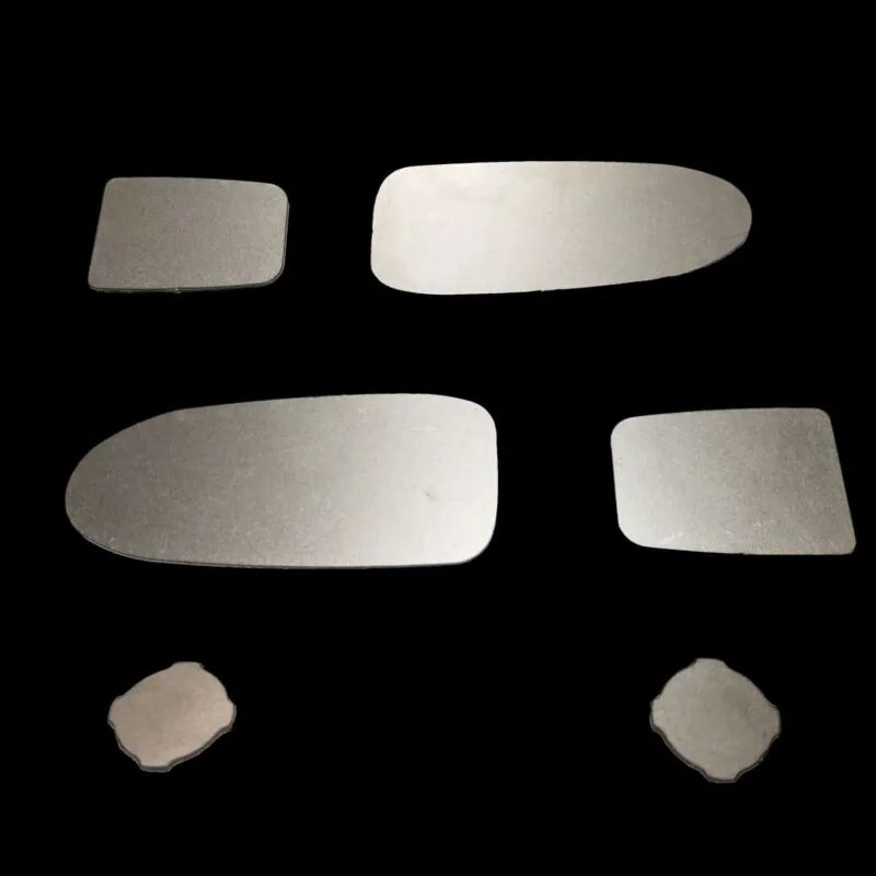 Door handle and lock delete panels for 67-72 GMC Chevy truck