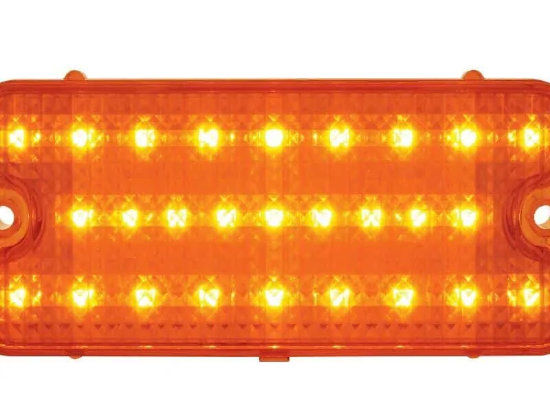 LED Signal Light Kit (Amber Lens) - 1967-68 GMC Chevy Truck