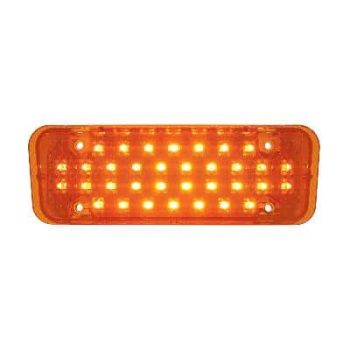 34 Amber LED Parking Light For 1971-72 Chevy Truck, Amber Lens