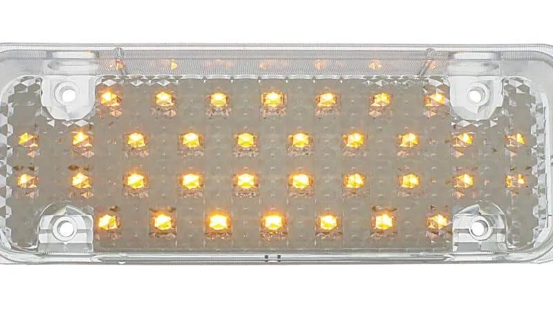 LED Signal/Parking Lights (Clear Lens) - 1971-1972 Chevy Truck