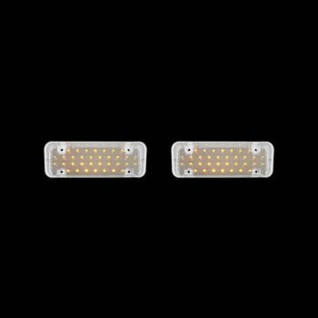 34 Amber LED Parking Light For 1971-72 Chevy Truck, Clear Lens