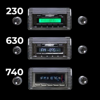 1947-1953 classic vintage truck radio on