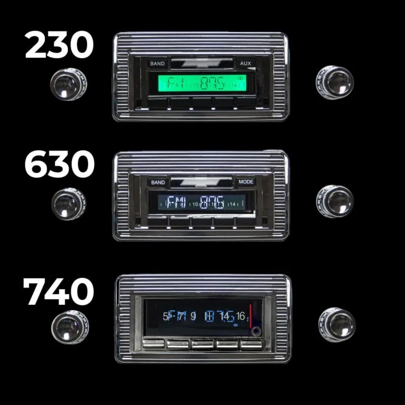 1947-1953 classic vintage truck radio on