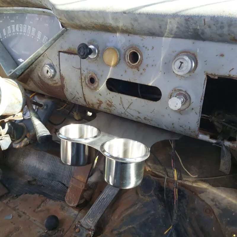 1955-1959 Custom GMC Chevy Truck Classic Truck Cup Holder