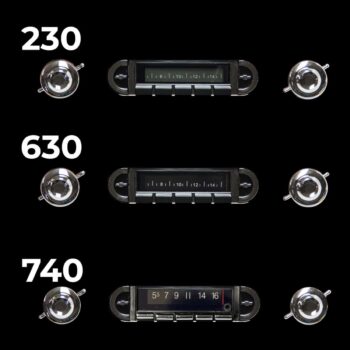 1955-1959 classic vintage truck radio off
