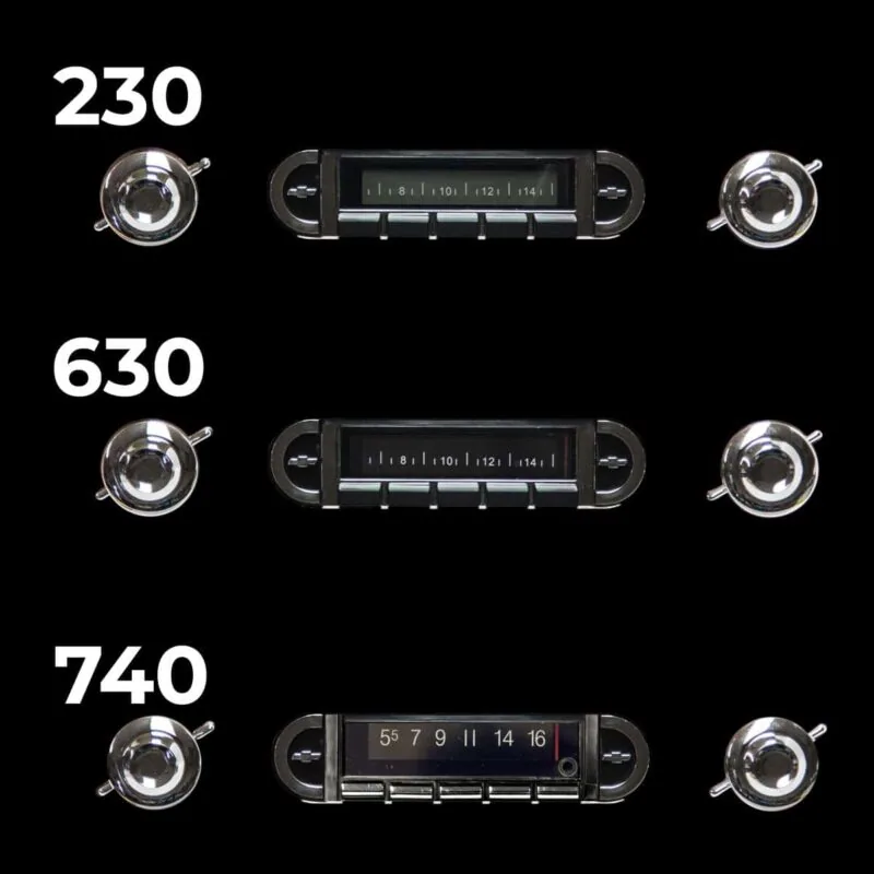 1955-1959 classic vintage truck radio off