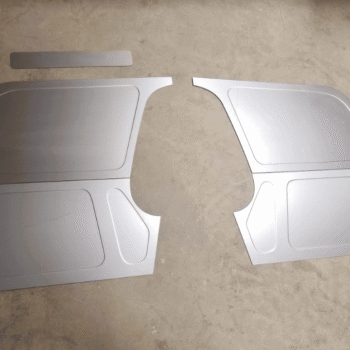 1960-1966 GM / Chevy Truck Bead Rolled Toe Boards - Filler Panels