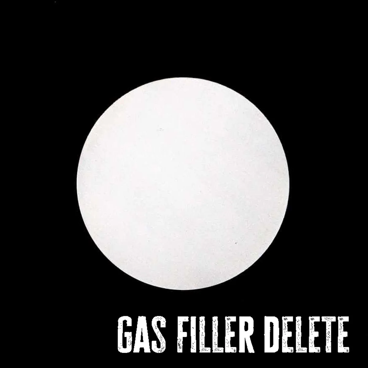 Gas filler delete panel supplied with the 67-72 Ford taillight filler kit