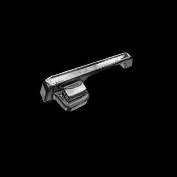 1973-1987 chevy door handle polished