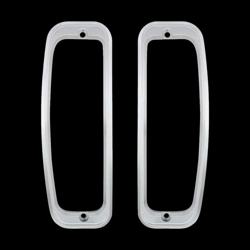 Billet-Aluminum-Tail-Light-Bezels-For-1966-77-Ford-Bronco-(Pair)
