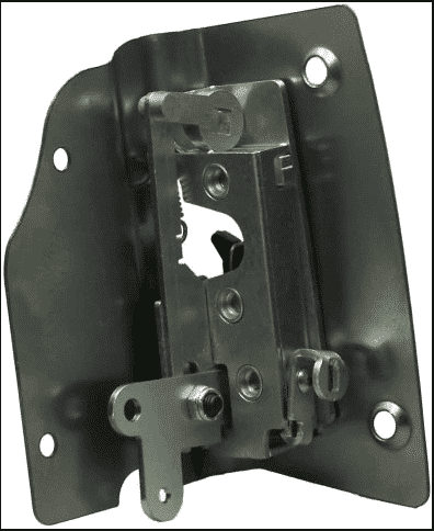 Altman door latch mechanism for 47-51 GMC Chevy truck doors