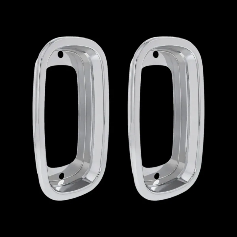 Tail Light Bezels - 1960-1966 Chevy Fleetside Truck