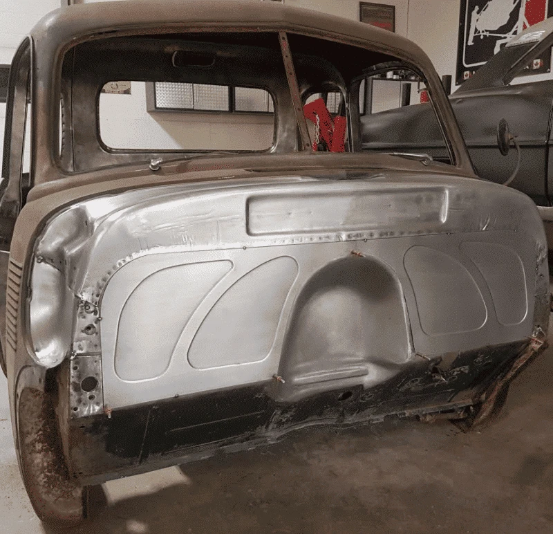 1947-1954 Firewall Filler Panel Tacked