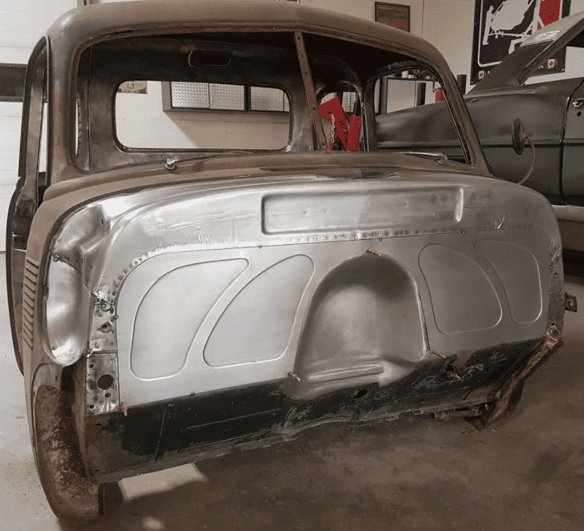 1947-1954 Firewall Filler Panel Tacked
