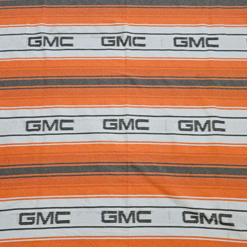 Orange siesta blanket shown for classic GMC truck interiors