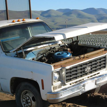 solution to bent hood for chevy trucks