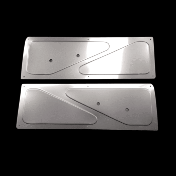 1947-1954 bead rolled aluminum door panels gm truck