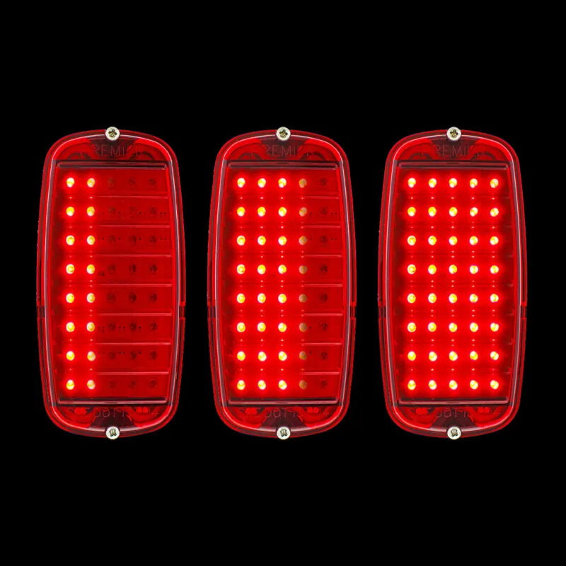 LED Sequential Tail Lights w/ Housing - 1960-1966 GMC Chevy Truck