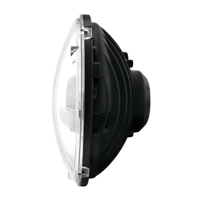 7 inch LED headlight position light bar, rear housing view