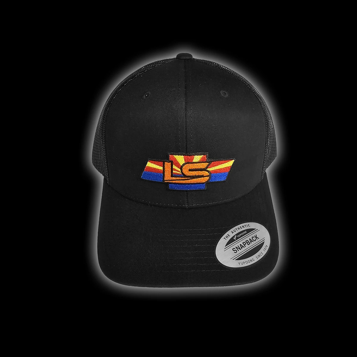 Dino's Ayzee trucker snapback hat from LS Fabrication