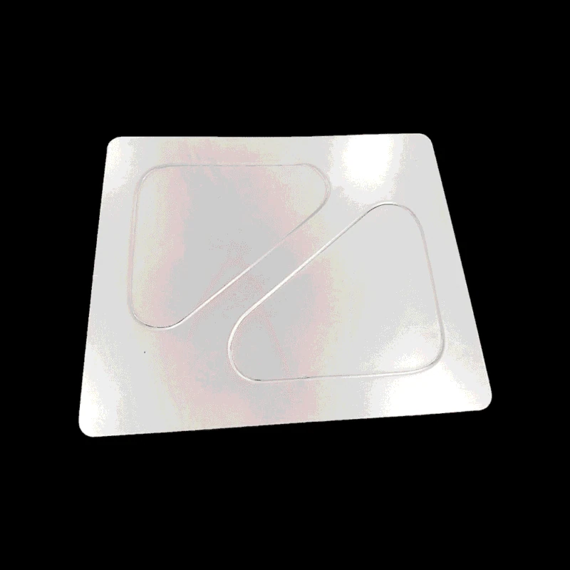 Battery access delete panel for the cab floor of a 47-54 Chevy truck
