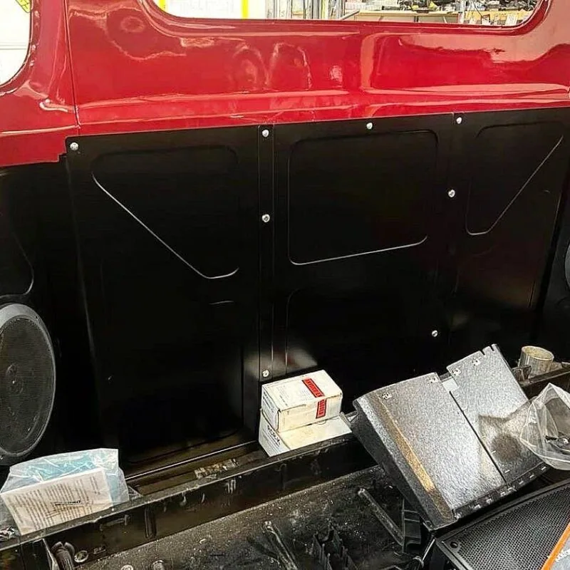 1947-1954 Chevy Truck Behind The Seat Panels installed
