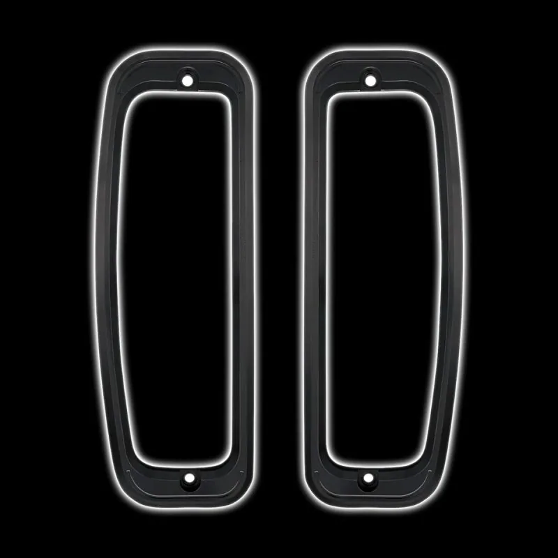 Billet Tail Light Bezels - 1966-77 Ford Bronco