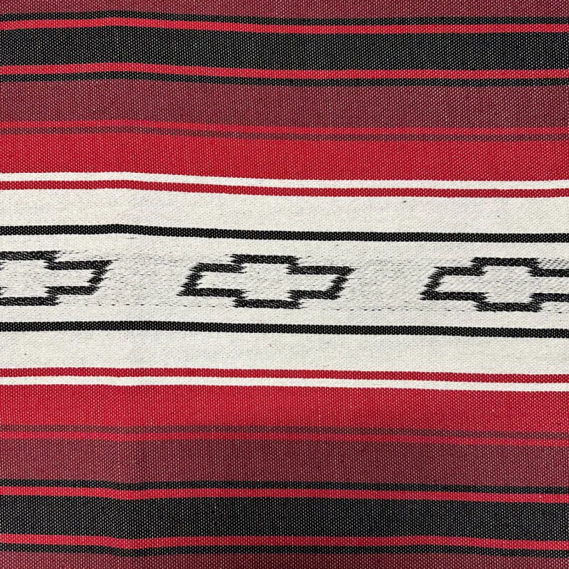 Red siesta blanket for classic Chevy and GMC truck interiors