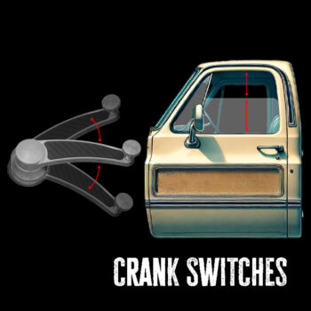 power window window crank operation