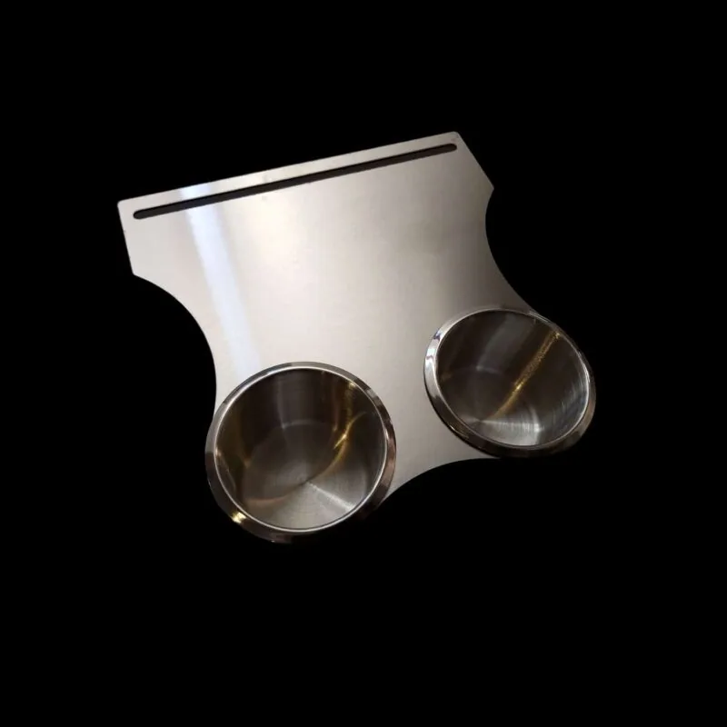 Cup holder for 1947-1972 GMC Chevy truck, alternate angle