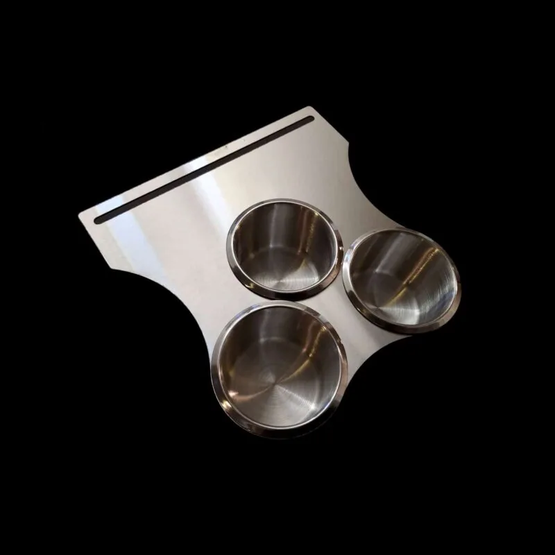 1947-1972 GMC Chevy Truck Cup Holder installed triple barrel three