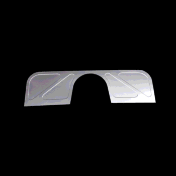 1947-1954 Chevy/GM Truck Bead Rolled Smooth Firewall - Filler Panels