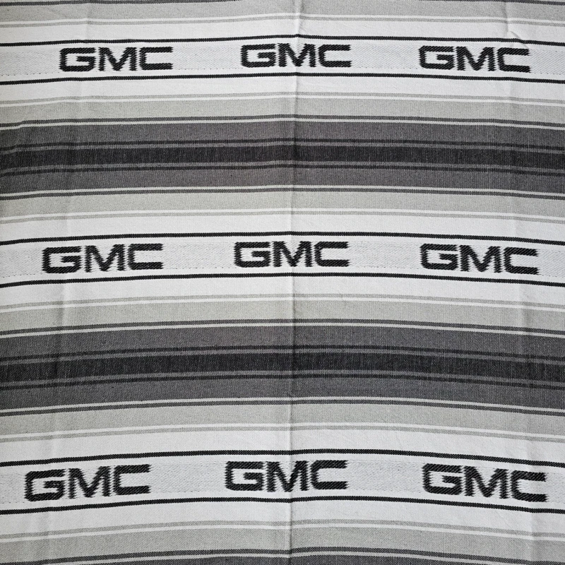 Gray Mexican Blanket for Classic Trucks