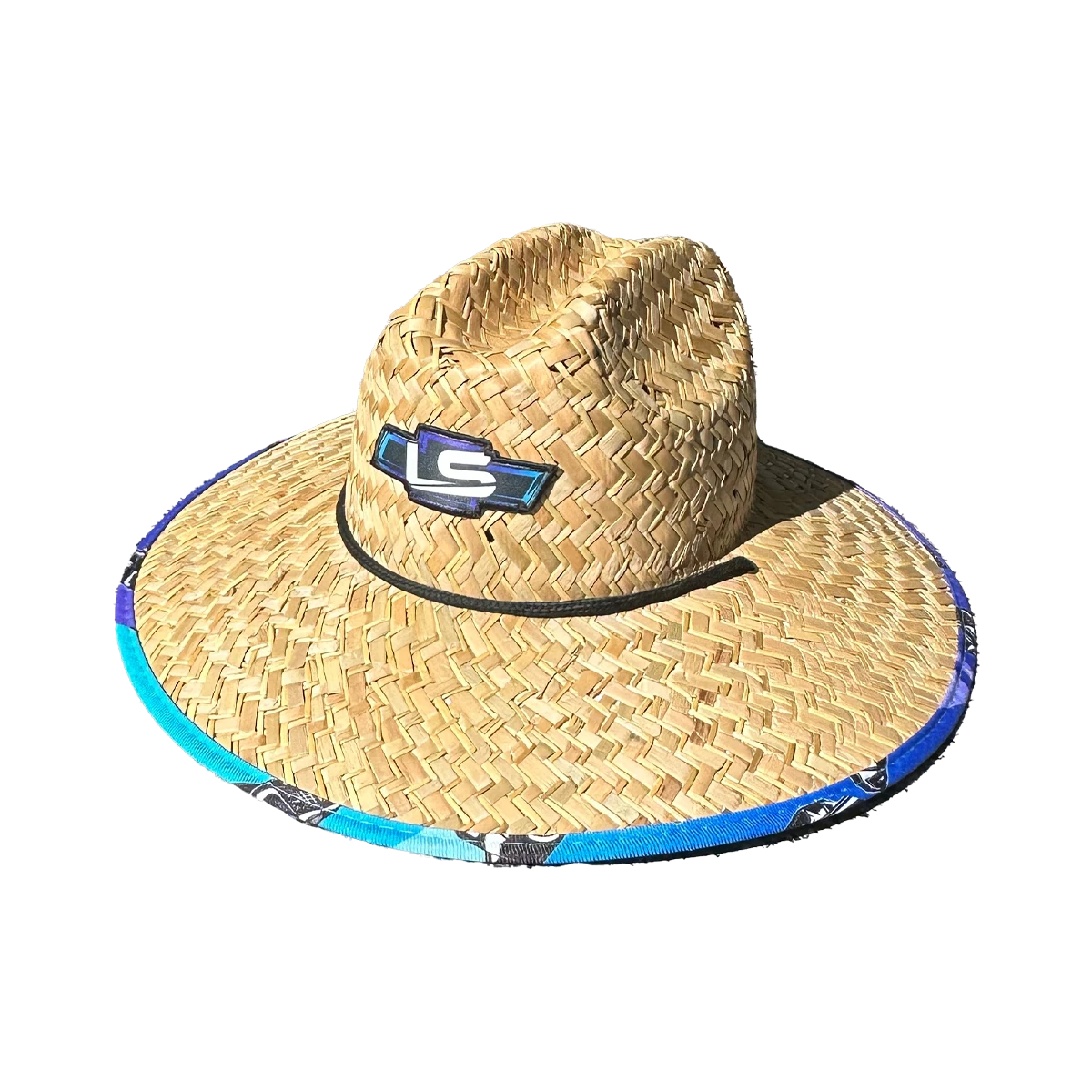 LS Fabrication sun hat, embroidered logo detail