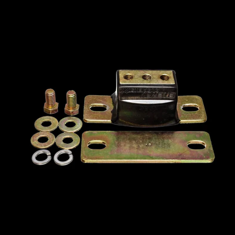 Polyurethane mounts included with the 63-87 GM truck transmission crossmember