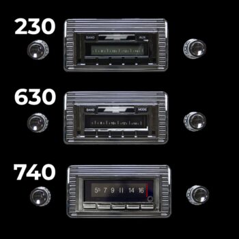 1947-1953 classic vintage truck radio off