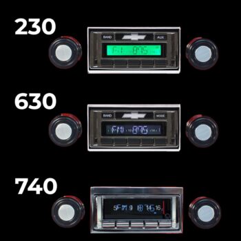 1967-1972 classic vintage truck radio on