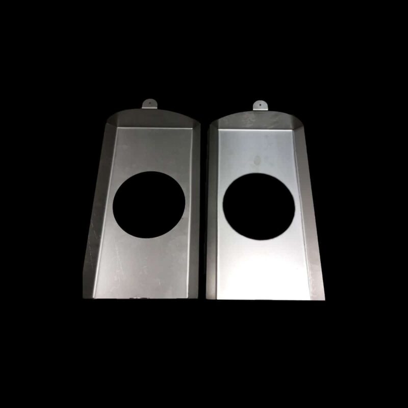 1973-1987 Custom GMC Chevy Squarebody C10 Truck Speaker Brackets Installed