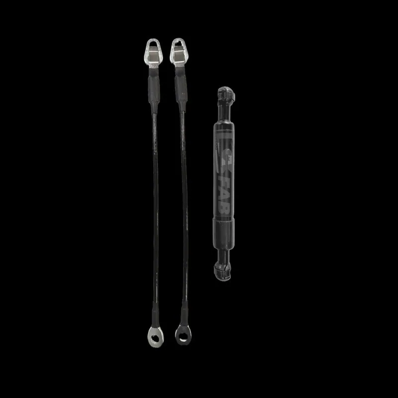 Tailgate cables and tailgate saver shock for 88-91 Chevy OBS truck