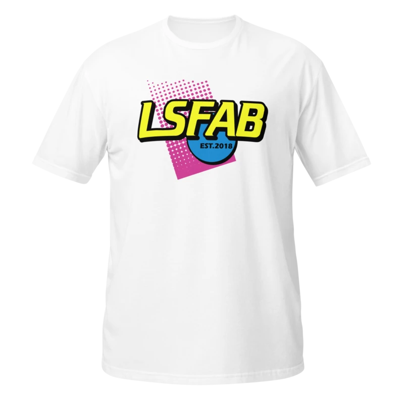 Nerf'd unisex softstyle tee in white, front print
