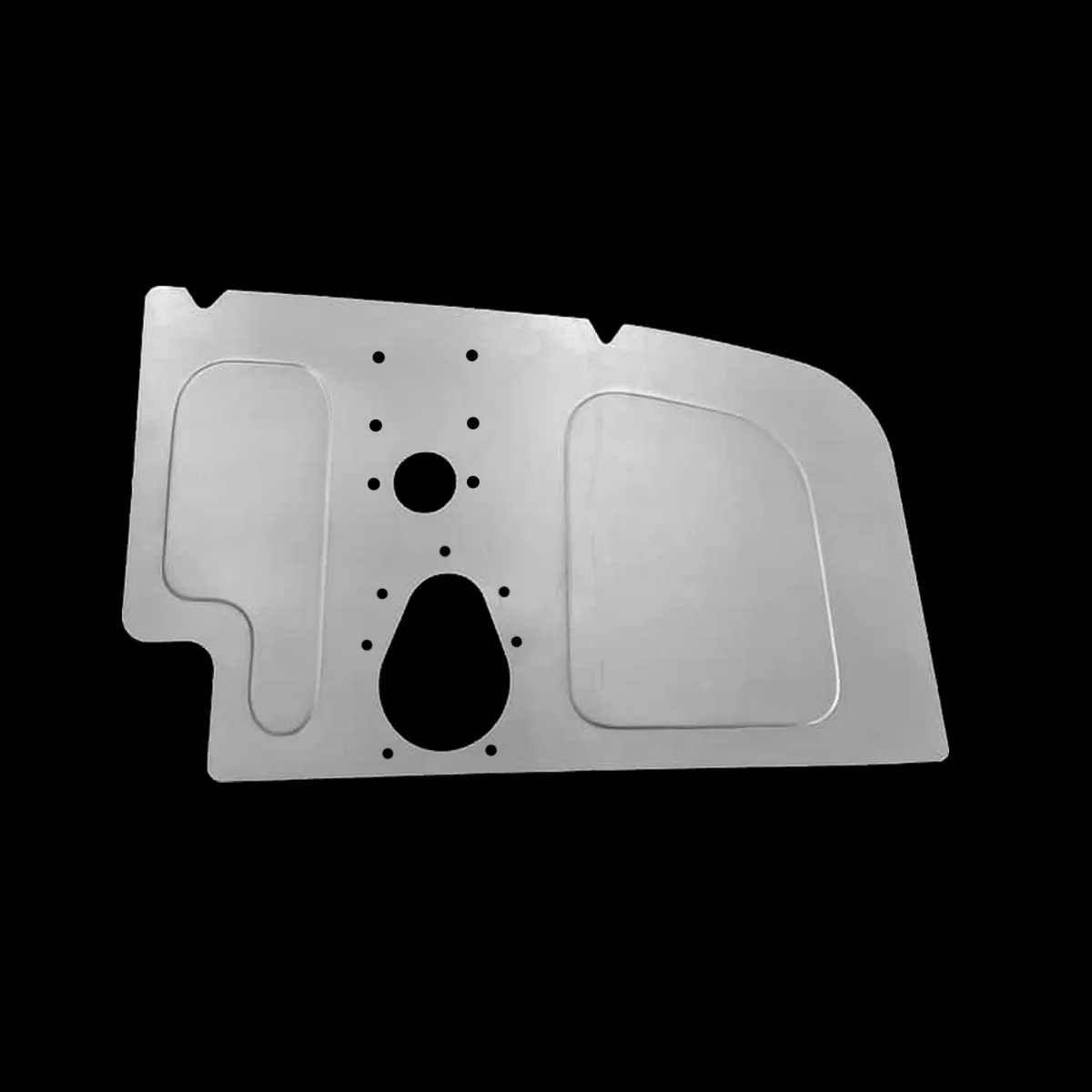 Bead rolled steel firewall for 67-72 Ford F100 truck