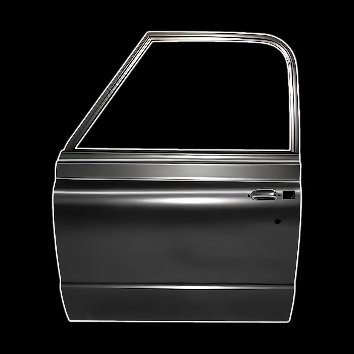 Stamped steel front door shell for 67-71 Chevy GMC C/K pickup
