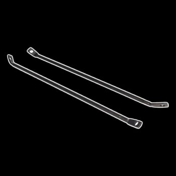Bedside Outer Brace (Both Sides / 2 Piece set) - 67-72 GM Truck