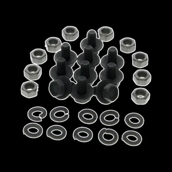 Front Bed Panel Hardware Kit - 30 pcs - 67-72 Chevy GMC C/K Fleetside Pickup (Steel / Wood Floor)