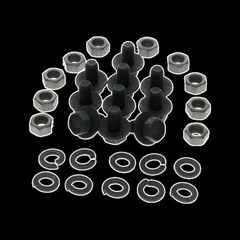 Front Bed Panel Hardware Kit - 30 pcs - 67-72 Chevy GMC C/K Fleetside Pickup (Steel / Wood Floor)