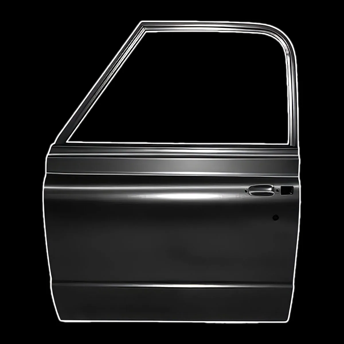 Stamped steel front door shell for 72 Chevy GMC C/K pickup